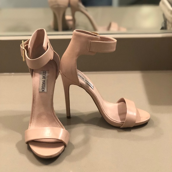 Steve Madden Shoes - Nude/Blush Steve Madden Heels - Worn twice!